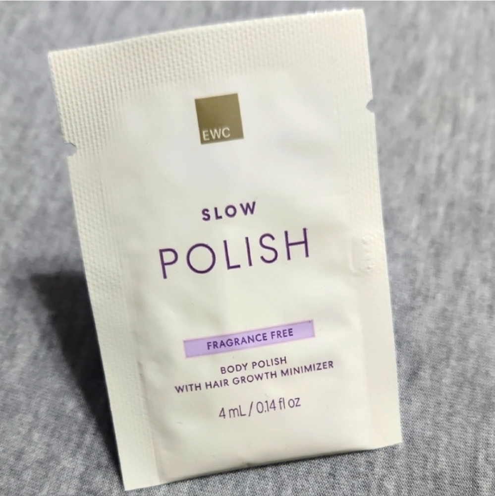 🔴European Wax Center "SLOW POLISH" Body Skincare After-Wax Exfoliant Scrub Wash